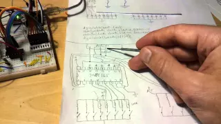 Using 2 Shift Registers 74HC165