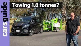 Ford Transit Custom 2022 review: How does the Sport 320L LWB DCiV handle towing 1.8 tonnes?