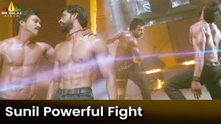 Sunil Powerful Fight with Six Pack Body | Mr Pellikoduku | Sunil Action Scenes @SriBalajiMovies