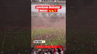 Bayer Leverkusen wurde Deutscher Meister 2023/2024 🏆 & Leverkusen vs Werder Bremen 5-0 & 14/04/2024