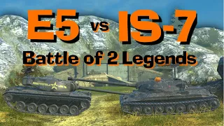 WOT Blitz Face Off || IS-7 vs T110E5