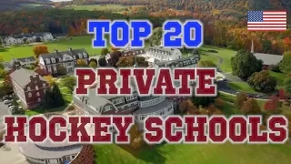 Top 20 Private Hockey Schools in the United States