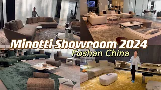 2024 Ultimate Minotti New Showroom | Foshan China | Minotti Showroom Tour-de-force