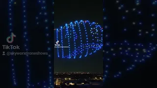 The perfect drone light show pattern doesn't exi...😲