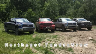 Off Road : 2017 4x4 Toyota Tundra Trucks Northeast TundraCrew Meet AOAA Off-Road Trails, Part 1