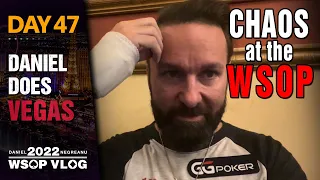 COMPLETE CHAOS at the WSOP!!! - 2022 WSOP Poker Vlog Day 47