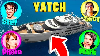 SFIDO I MIEI AMICI A CHI STA PIÙ TEMPO SOPRA LO YACHT! - GTA 5