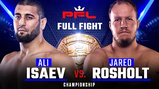 Full Fight | Ali Isaev vs Jared Rosholt (Heavyweight Title Bout) | 2019 PFL Championship