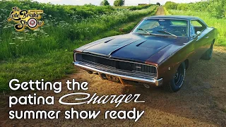 Classic Dodge Charger  4-speed project car ready for British summer.