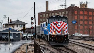 Metra SD70MACH in Revenue Service featuring K5LLA action