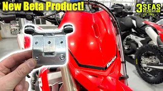 3SR Beta Motorcycle Number Plate & Display Bracket: Fits 2020+ RR/ Race Edition