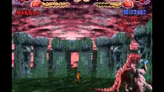 Primal Rage Diablo combo 19 hit (Snes)