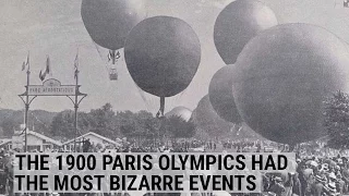 The 1900 Paris Olympic Games had the most bizarre events imaginable