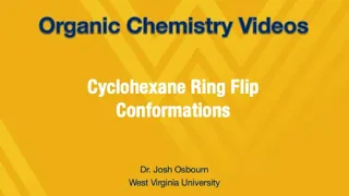 4.5.3 - Cyclohexane Ring Flip Conformations