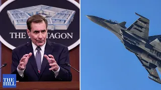 Pentagon Holds Press Conference Following Russian Dispatch Of Warplanes To Belarus