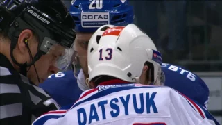 Datsyuk receives game misconduct penalty in playoffs