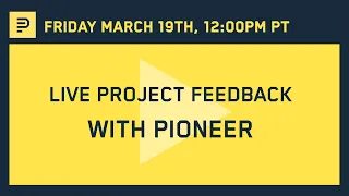 Live Project Feedback with Daniel Gross | March 19, 2021