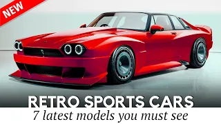 All-New Sports Cars with Retro Designs Reimagined by World’s Best Customization Shops