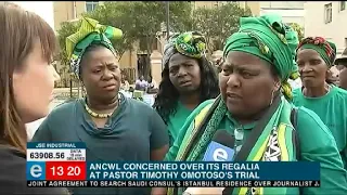 ANCWL concerned over regalia at Omotoso's trail