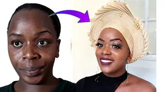 Unbelievable 😳Bridal Makeup Transformation 👆Autogele🔥BOMB🔥DARK SKIN 😱MUST WATCH 😳  TRANSFORMATION ❤️