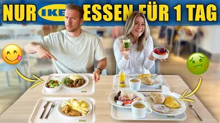 Wir essen 1 Tag alles im IKEA und testen das Frühstück, Mittagessen und Nachtisch