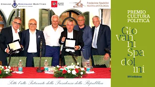 Premio Cultura Politica Giovanni Spadolini 2021