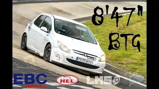 Peugeot 307 XS 2.0i 16v Under9 - Fastest Lap 8:47 BTG Nürburgring Nordschleife