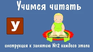 Дети Учатся Читать: "Волшебный зоопарк Умачка" - инструкция ко второму занятию каждого этапа