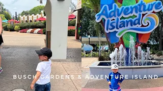 4k Walkingtour Busch Gardens & Adventure Island Tampa - ولاگ دو تا پارک دیدنی تامپا