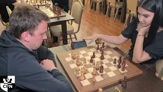 I. Kurakin (1616) vs D. Salimova (1654). Chess Fight Night. CFN. Blitz