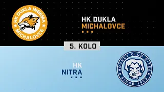 5.kolo Dukla Michalovce - HK Nitra HIGHLIGHTS