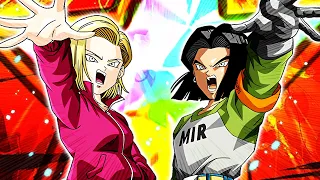 FORTISSIMI ma INUTILI!?! 100% ANDROID 17 & 18 ToP SHOWCASE LINK LVL 10! DBZ: Dokkan Battle