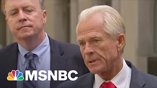 Ex-Trump Adviser Peter Navarro Pleads Not Guilty To Contempt Of Congress Charges