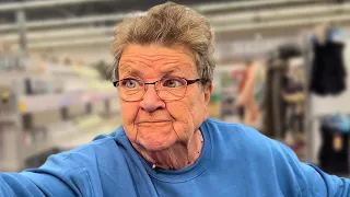 ANGRY GRANDMA FREAKOUT IN STORE!