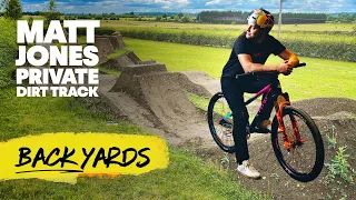 Matt Jones Insane Backyard MTB Dirt Track