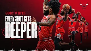 Coby White highlights but every shot gets deeper | Crazy range for the MIP candidate | Chicago Bulls