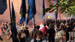Бойня Нацкорпуса с полицией под Офисом Президента Зеленского