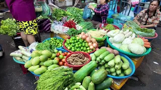 Cambodian Daily Fresh Food & Lifestyle - Cambodian Market Food Show - Jenny Daily Life