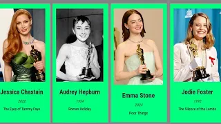 All Best Actress Oscar Winners in Academy Award History | 1929-2024