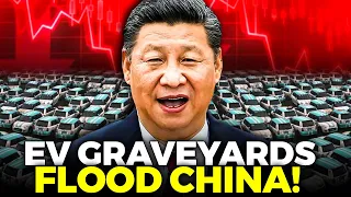 Chinese EV Makers Are Going BANKRUPT Leaving Huge EV GRAVEYARDS Behind!