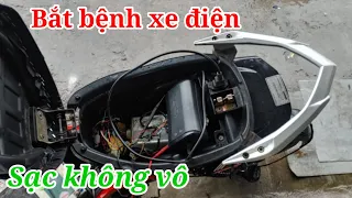 Hướng dẫn xử lý xe điện sạc không vào điện|@xedienthienphat