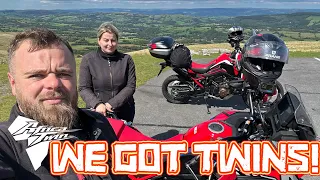 WE GOT TWINS! FIRST IMPRESSIONS OF NEW AFRICA TWIN CRF 1100