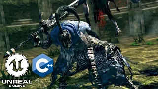 Unreal Engine C++ Advanced Dark Souls Boss Fight System