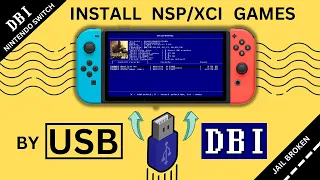 How To Install NSP/XCI Games From A USB Drive Directly To The Nintendo Switch