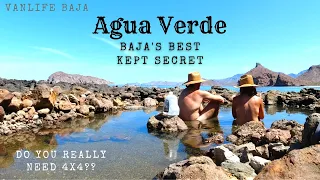 A Vanlife Trip to Agua Verde, Baja's Best Kept Secret! How Bad is the Road in, Really? + Hot Springs