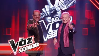 Álvaro and William sing in the Super Battles | The Voice Senior Colombia 2021