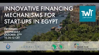 Webinar: Innovative financing mechanisms for start-ups in Egypt