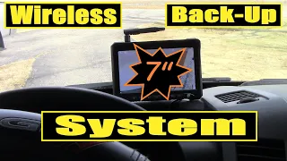 Truck/RV/Travel Trailer Wireless Back-Up Camera with a Big 7 inch Screen Install and Review