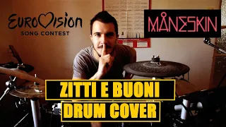 Måneskin - Zitti e Buoni - Drum Cover by Christian Bruni Drummer