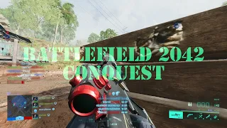 Battlefield 2042 Conquest 64 players (No Commentary) Insanely close game on Valparaiso CQ 64 players